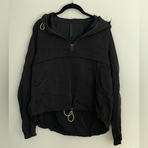 Lululemon Seek Vistas 1/2 Zip Jacket Color:Black xs/s